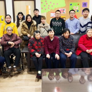 2019 I pp电子土木加入阿默之家自愿者活动